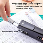Deli 0358 Handheld Medium Stapler Thickened Home Stapler — view 7