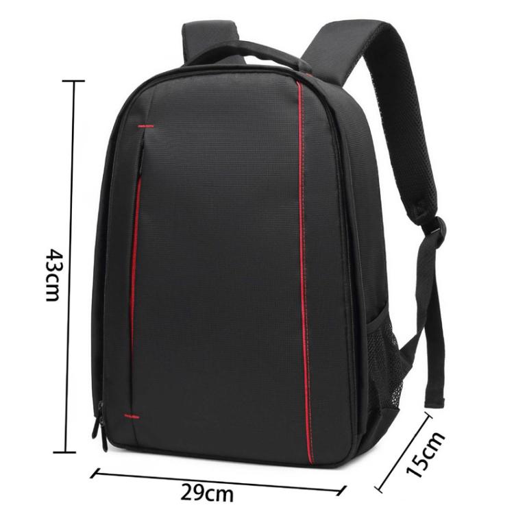 Outdoor Waterproof Large Capacity DSLR Camera Bag Multi-Functional Laptop Backpack — view 10