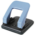 Deli 0104 Two Holes Punch With Ruler Lever Positioning 6mm Punch For 35 Pages