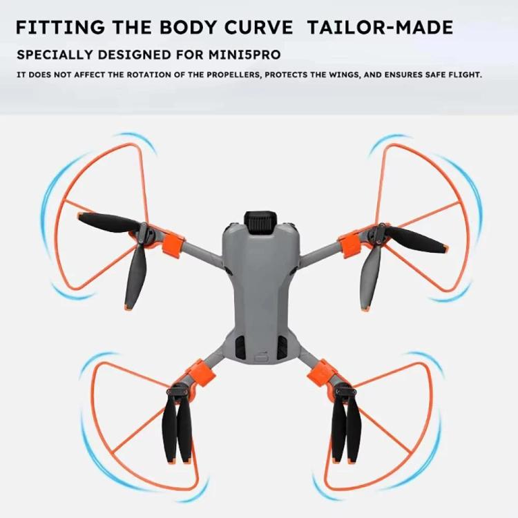 For DJI Mini 5 Pro Propeller Guards Anti-Collision Protective Bumper Ring