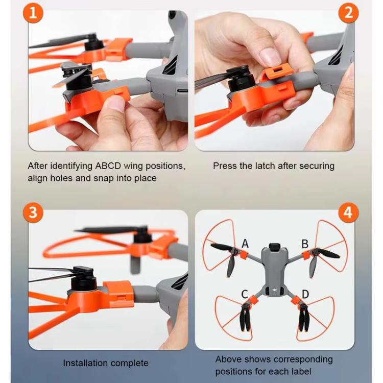 For DJI Mini 5 Pro Propeller Guards Anti-Collision Protective Bumper Ring