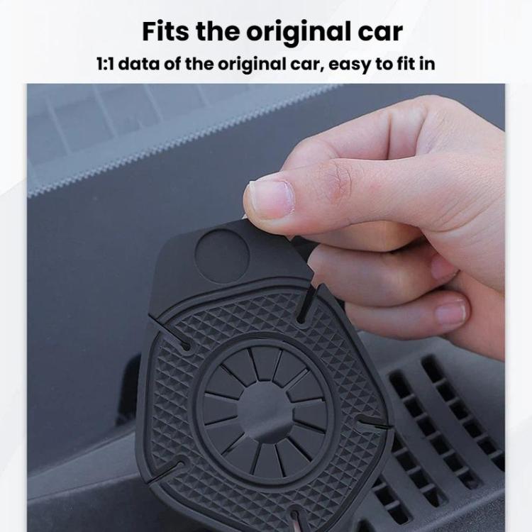 10pcs Car Wiper Hole Protective Cover Wiper Dust-Proof Leak-Proof Plug Protective Silicone Pad