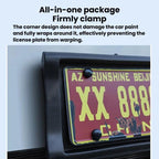 Car License Plate Frame Plate Holder Anti-Collision License Plate Frame