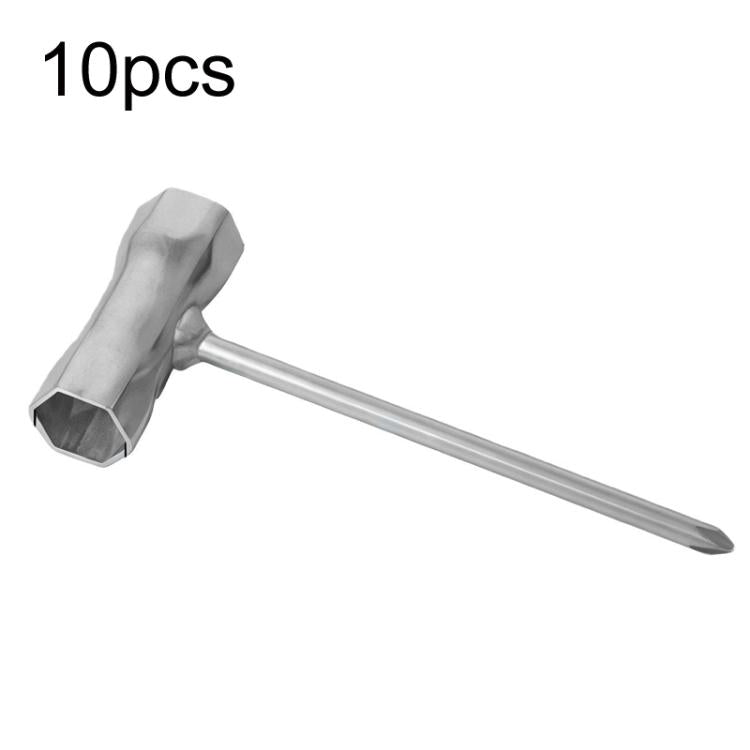 10pcs Spark Plug Socket Wrench Auto Repair Accessories Tools — Slotted For Chainsaw