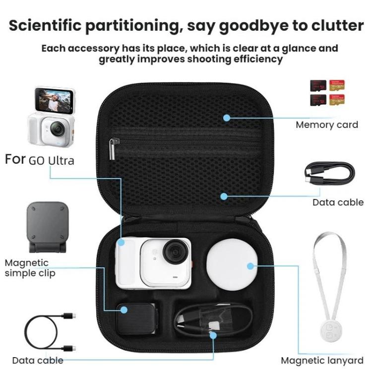 For Insta360 Go Ultra BRDRC Portable Accessory Storage Bag — view 3
