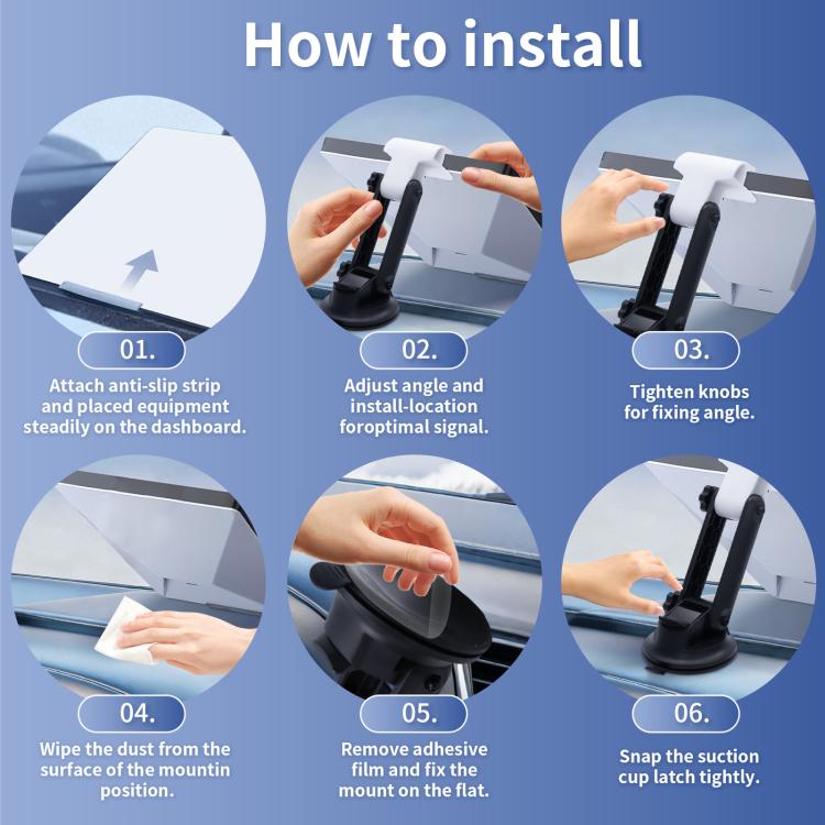 For Starlink Mini Device Center Console Car Mount