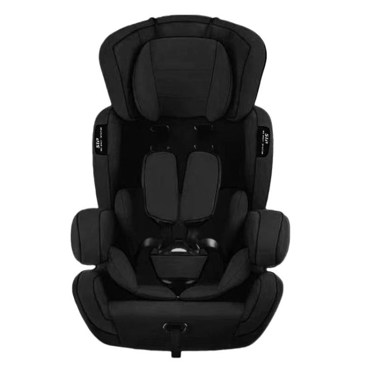 Convertible Car Seat 9Months-12Years With Double ISOFIX, 5-Point Harness & 130-Degree Recline For Toddler Safety — Black Gray