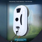 Smart Window Cleaning Robot With Dual Disk Suction Smart Path Planning With Remote Control