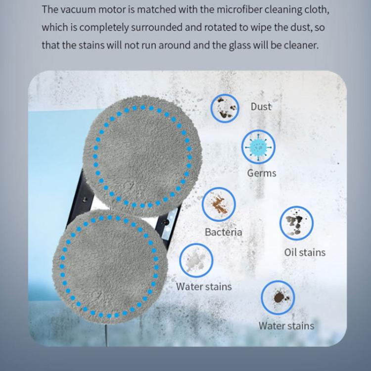 Smart Window Cleaning Robot With Dual Disk Suction Smart Path Planning With Remote Control