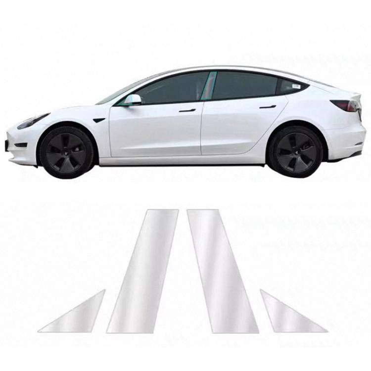Car B-Pillar Protective Film — For Tesla Model Y