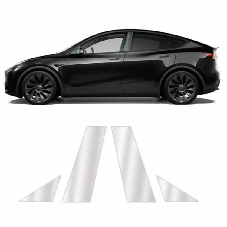 Car B-Pillar Protective Film — For Tesla Model 3