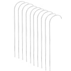 10pcs DIY Open-Shaped Curved Lead Thread Beading Needle