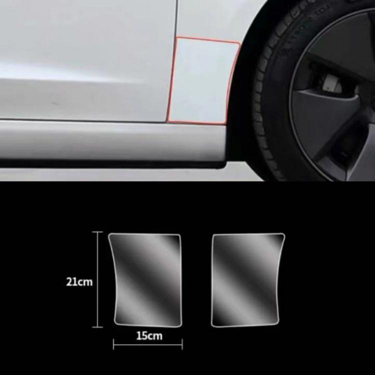 Door Protection Film — For Tesla 2024+ Model 3 Highland Front Door + Door Corner + Back Door