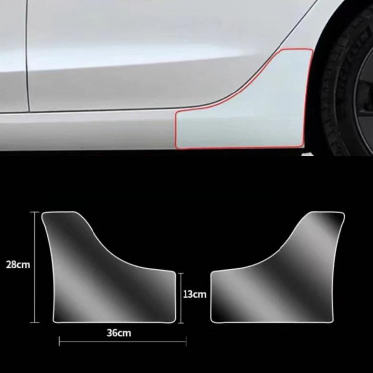 Door Protection Film — For Tesla Model 3 Door Corner