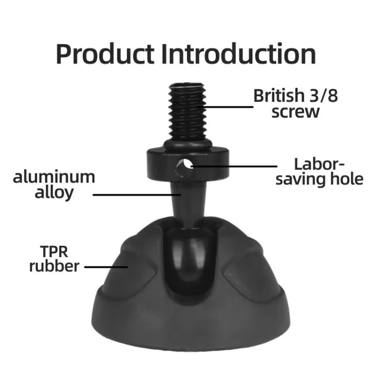 Tripod Non-slip Foot Pad SLR Camera Universal 3/8 inch Screw Monopod Base — BEXIN GSF60 3pcs