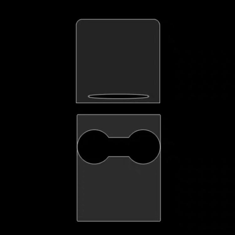 Central Control Panel Protective Film Cupholder Protective Film — For Tesla 2024+ Model 3 Highland Sanded Finish