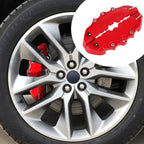 2pcs /Set Car High-Temperature Resistant Brake Caliper Cover Kit