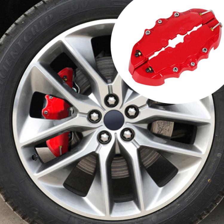 2pcs /Set Car High-Temperature Resistant Brake Caliper Cover Kit