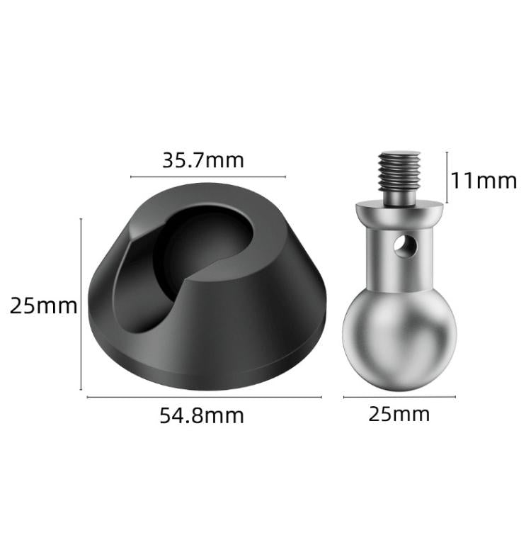 3/8 inch Threaded Non-Slip Spike Feet Pad Camera Stands / Tripod Feet Pad — view 3