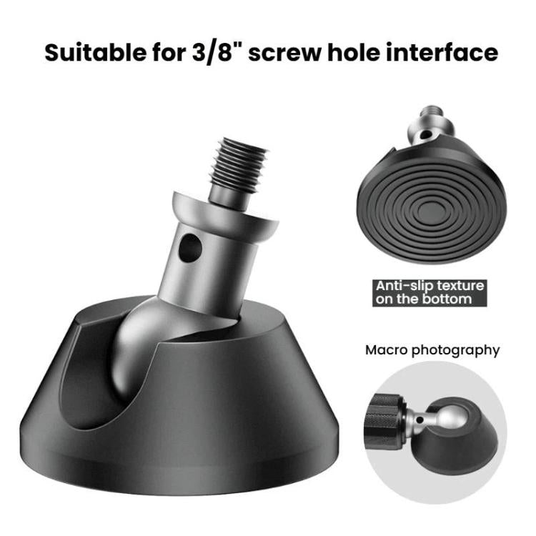 3/8 inch Threaded Non-Slip Spike Feet Pad Camera Stands / Tripod Feet Pad — view 5