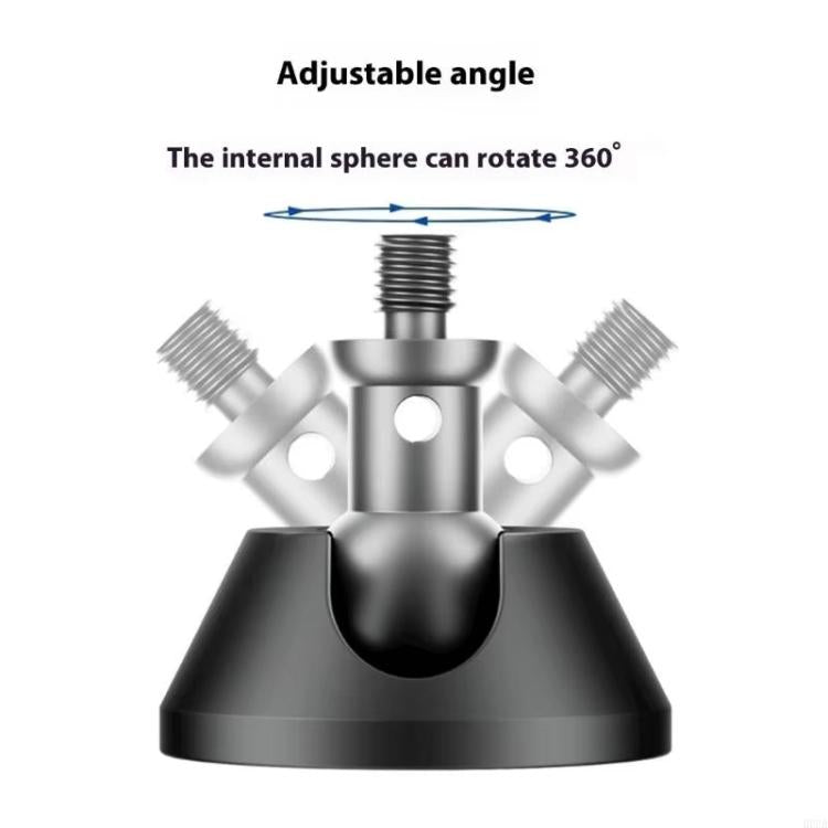 3/8 inch Threaded Non-Slip Spike Feet Pad Camera Stands / Tripod Feet Pad — view 6