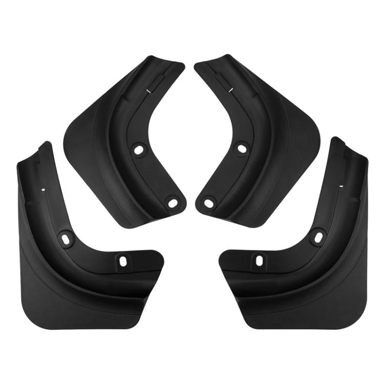 4pcs TPE Soft Rubber Car Tire Mudguard