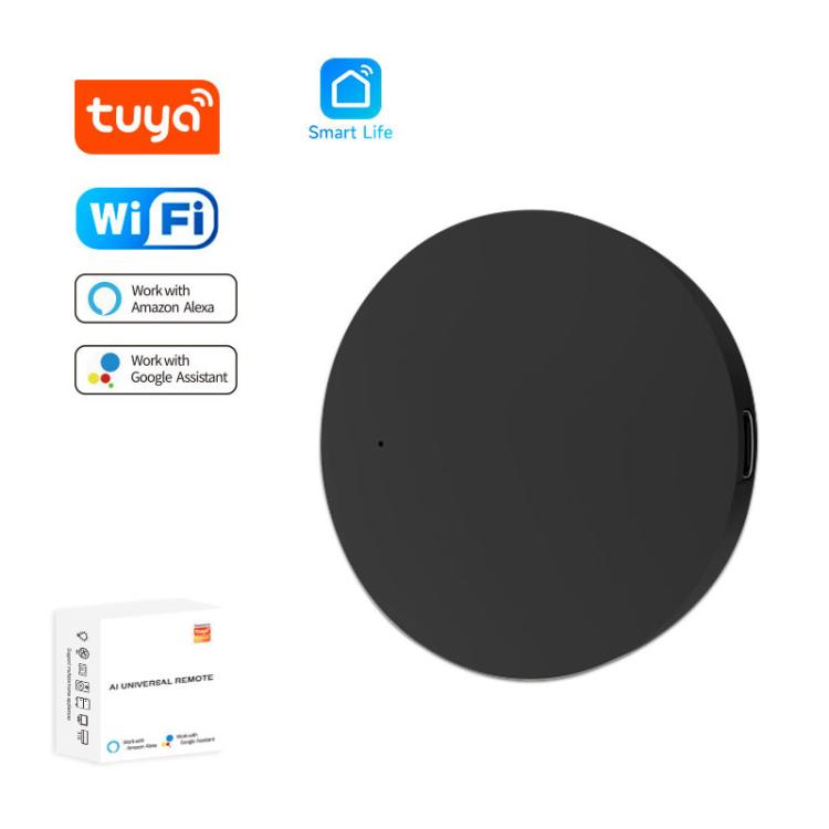Tuya Wifi Smart Home Universal Remote Control, Support Voice Control/Mobile Phone Remote Operation