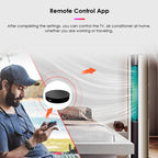 Tuya Wifi Smart Home Universal Remote Control, Support Voice Control/Mobile Phone Remote Operation
