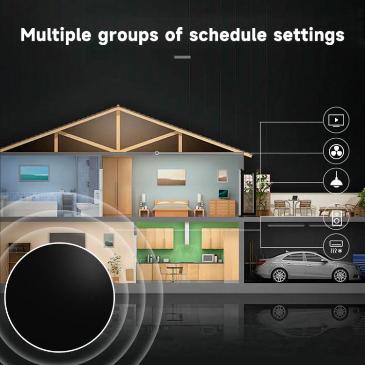 Tuya Wifi Smart Home Universal Remote Control, Support Voice Control/Mobile Phone Remote Operation