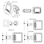 Smart On/Off Switch Voice Remote Control Remodeling Smart Switch Module