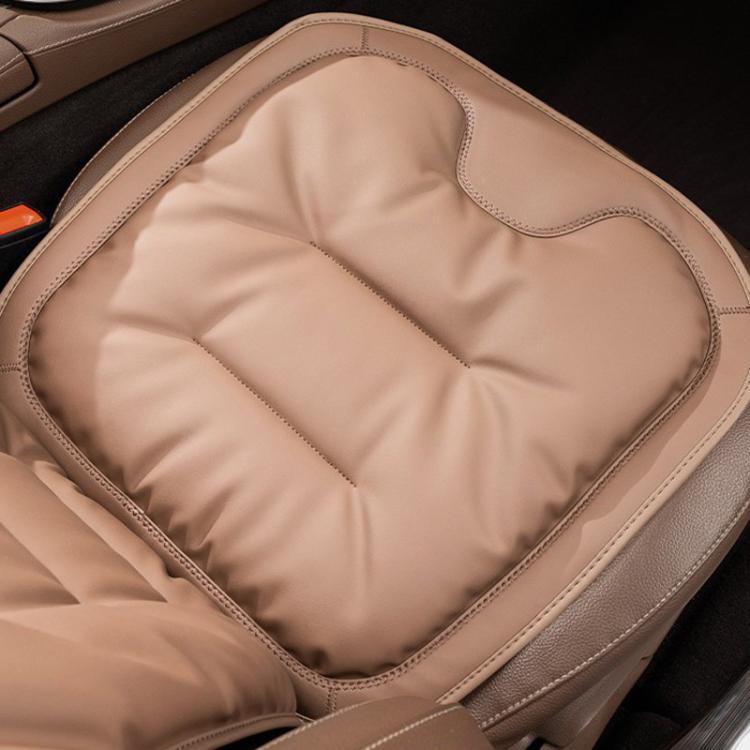 Car Seat Cushion Thickened Non-Slip Front Rear Seat Cushions — Front Seat Cushion Black