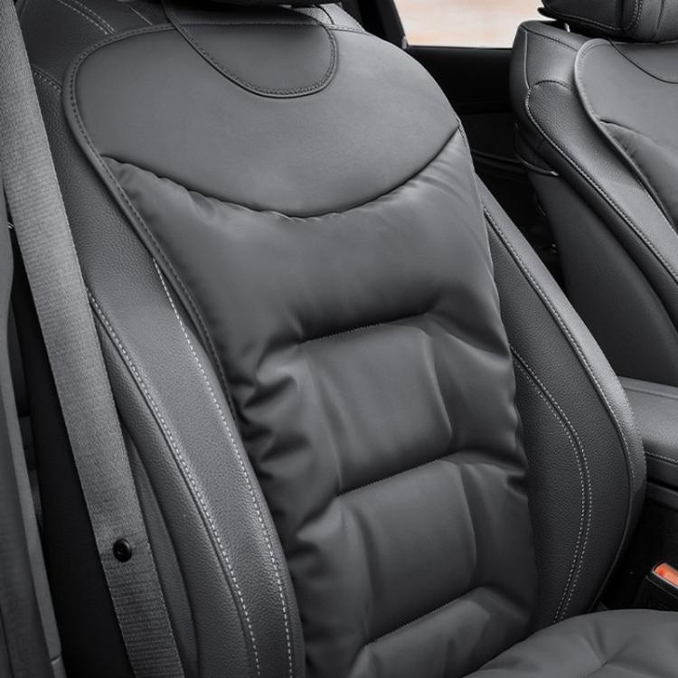 Car Seat Cushion Thickened Non-Slip Front Rear Seat Cushions — Front Seat Cushion Red