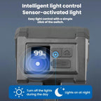 Smart Light-sensing Bicycle USB Charging Headlight For Night Riding — view 5