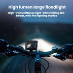 Smart Light-sensing Bicycle USB Charging Headlight For Night Riding — view 9
