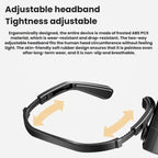 USB Rechargeable Outdoor Side-Hook Ear-Worn Dual-Light Source LED Headlamp — view 5