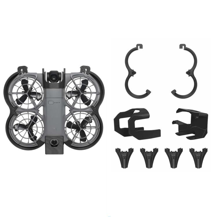 For DJI Neo 2 Drone Propeller Guards Kit Anti-Collision Rings Durable Safety Accessories — No Video Transmission Gray