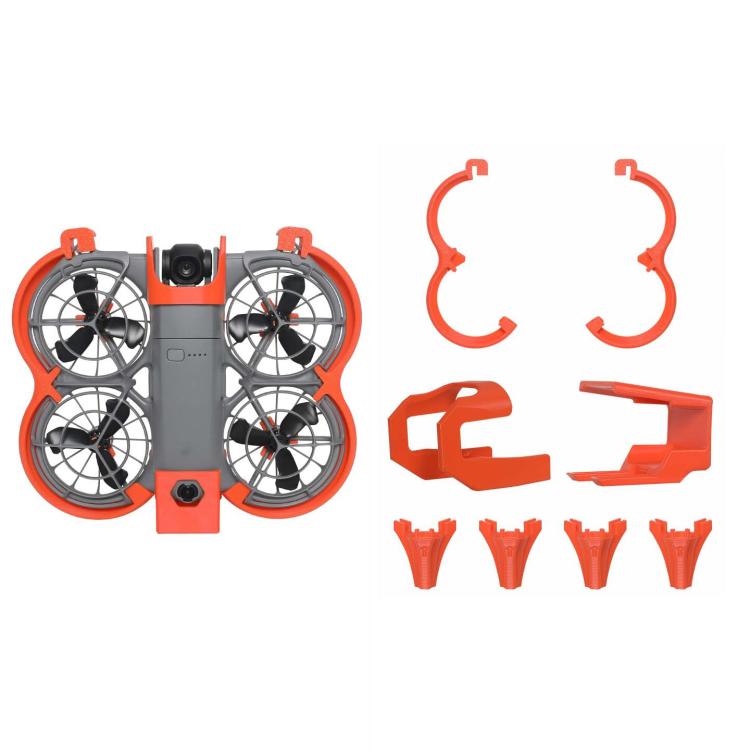 For DJI Neo 2 Drone Propeller Guards Kit Anti-Collision Rings Durable Safety Accessories — No Video Transmission Black