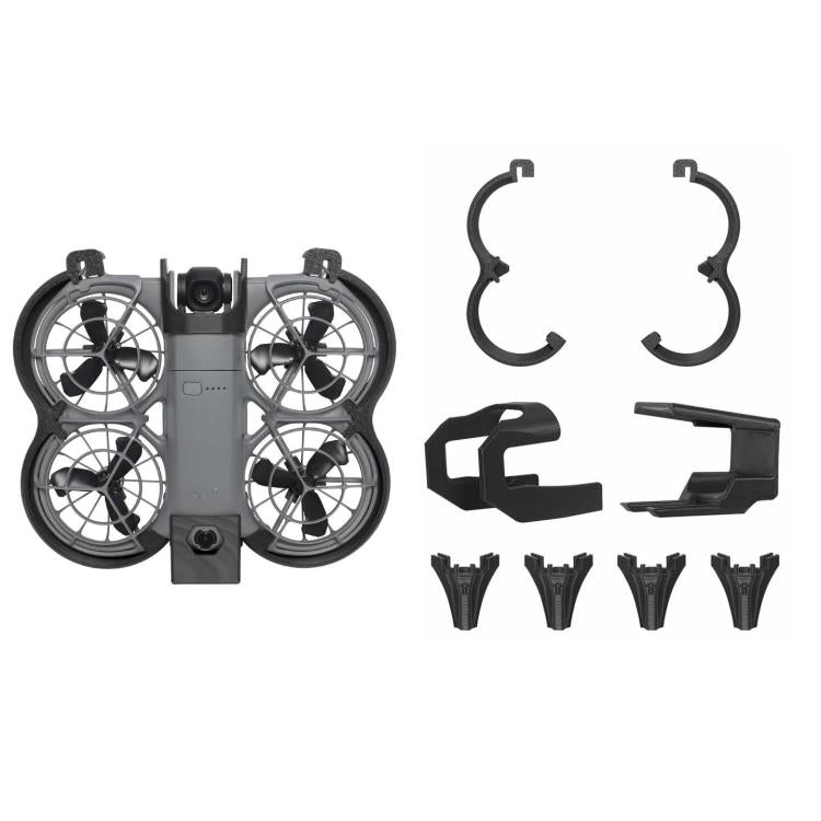 For DJI Neo 2 Drone Propeller Guards Kit Anti-Collision Rings Durable Safety Accessories — Support Video Add-Ons Gray