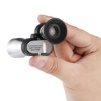 8x HD Low-Light Night Vision Mini Monocular Portable Metal Compact Angled Monocular