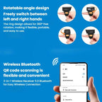 2D Ring Bluetooth Scanner Mini Wireless Barcode Scanner For Warehouse Logistics — view 5