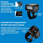 2D Ring Bluetooth Scanner Mini Wireless Barcode Scanner For Warehouse Logistics — view 7
