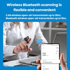 2D Ring Bluetooth Scanner Mini Wireless Barcode Scanner For Warehouse Logistics — view 8