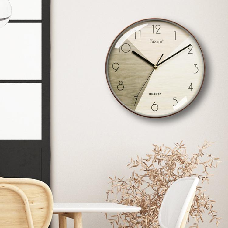 12 Inch No Drill Wall Clock Modern Silent Quartz Clock Sleek Home/Office Decor — view 14