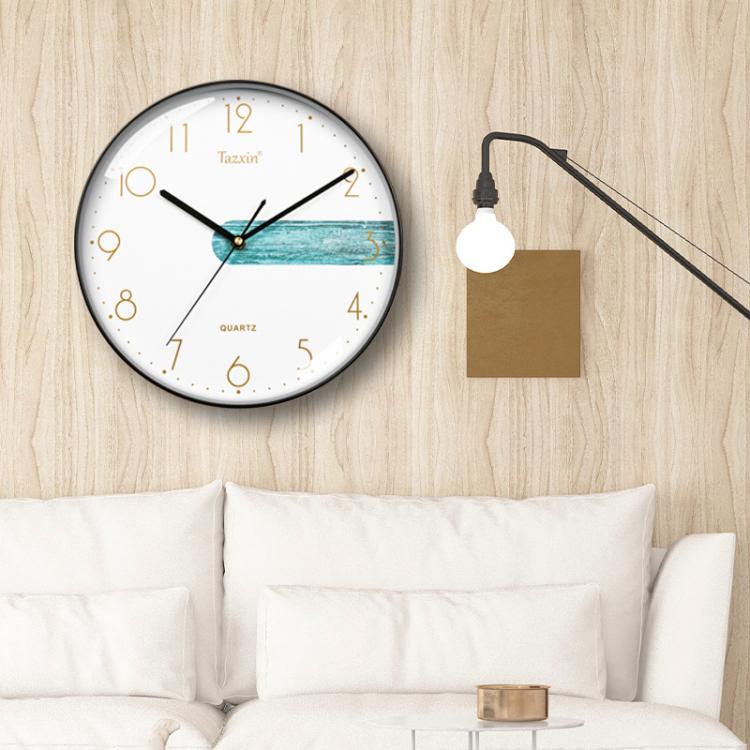 12 Inch No Drill Wall Clock Modern Silent Quartz Clock Sleek Home/Office Decor — view 15