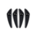 4pcs /Set Car Door Corner Anti-scratch Rearview Mirror Protectors