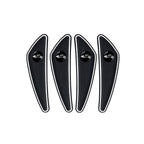 4pcs /Set Car Door Corner Anti-scratch Rearview Mirror Protectors