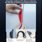 4pcs /Set Car Door Corner Anti-scratch Rearview Mirror Protectors