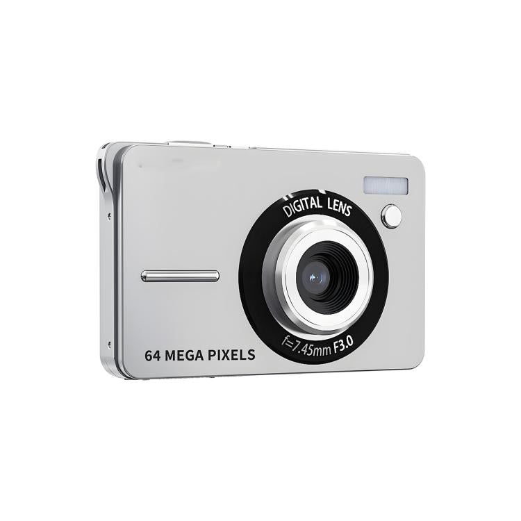CDF6 Entry-Level Digital Camera With 64MP Photo & 4K Video Auto Focus, 2.8-Inch LCD Screen, Built-In Flash — Black