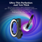 APEXEL HB100 Ultra Macro Lens & FL26 Fill Light Combo for Smartphones Close-Up Photography Kit
