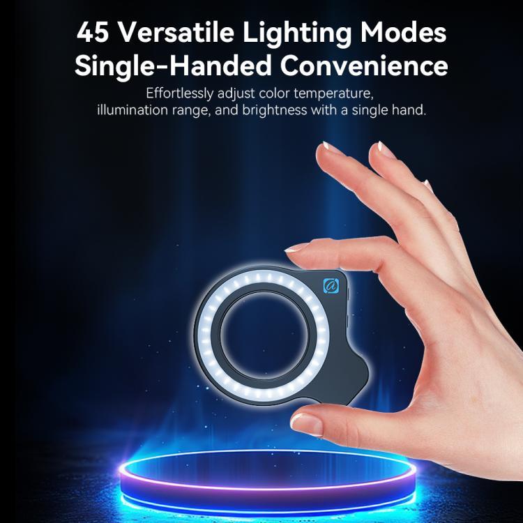 APEXEL HB100 Ultra Macro Lens & FL26 Fill Light Combo for Smartphones Close-Up Photography Kit